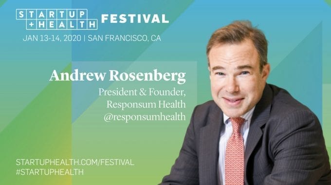 Responsum Health Is At The Startup Health Festival 2020