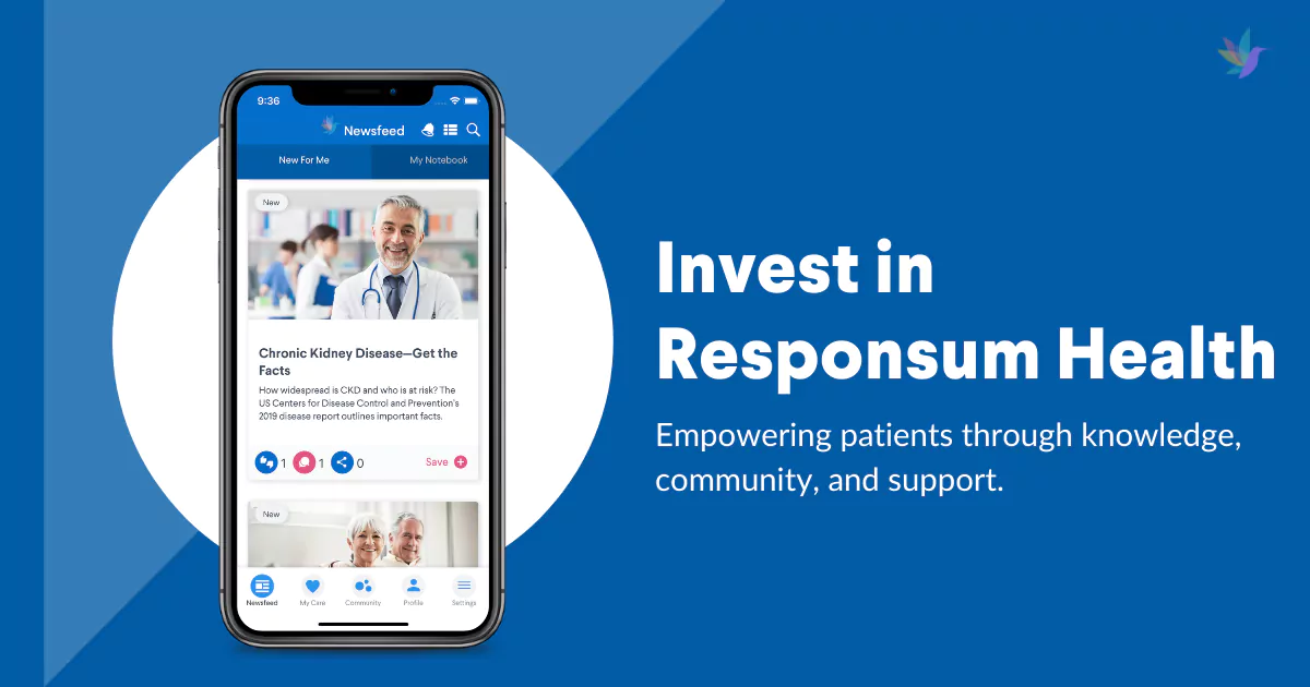 Responsum Health Launches 2021 Republic Fundraising Campaign